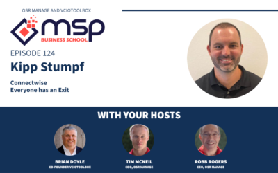 Kipp Stumpf, ConnectWise Evolve – Everyone has an exit